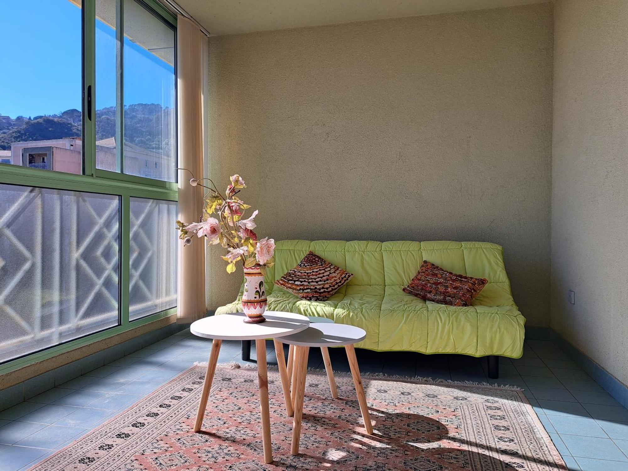 Grand T2 Proche Centre Ville, Vue Mer Et Montagne Bastia  Exterior photo